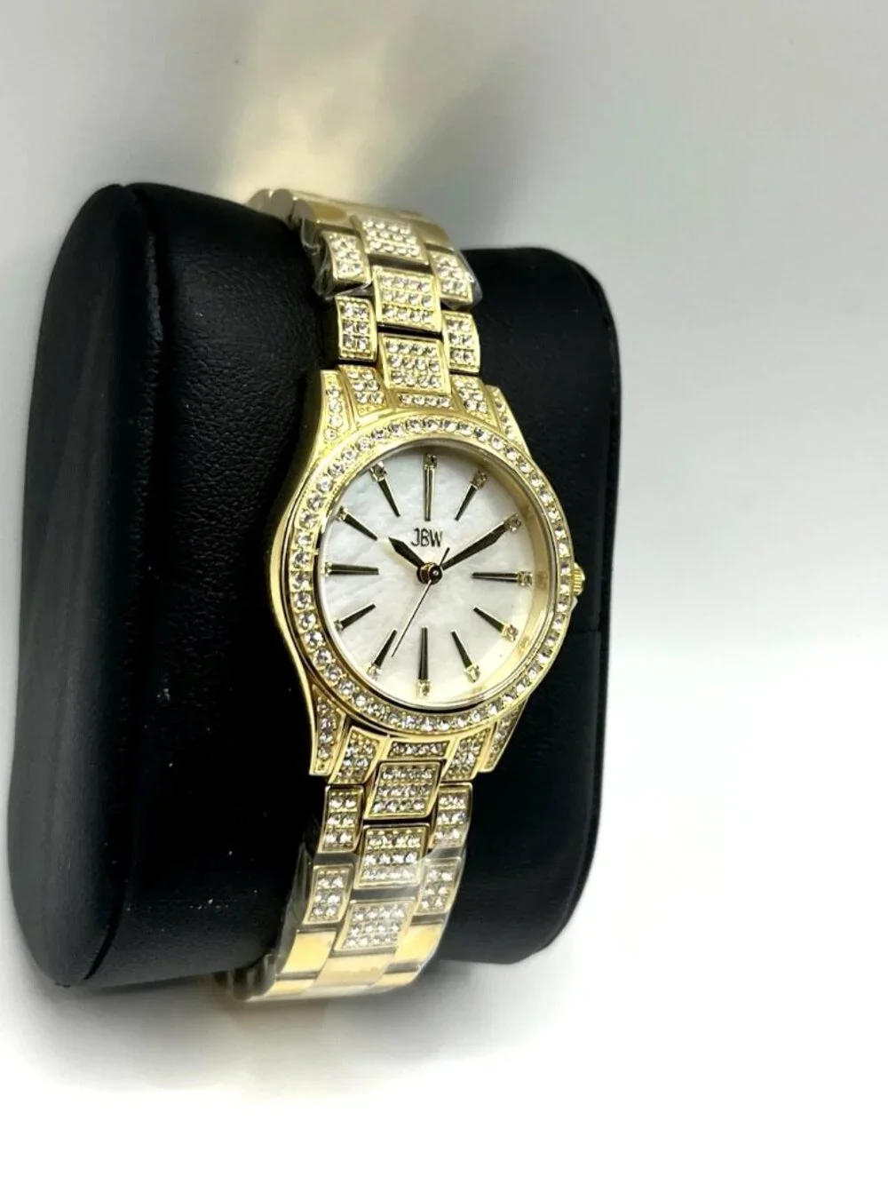 JBW Women’s Cristal Spectra Diamond Watch 18K Gold-Plated - New